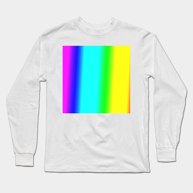 multicolored texture art Long Sleeve T-Shirt by creatilory